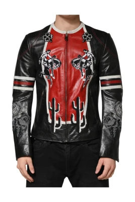 Guns N' Roses Full Zip Biker Jacket
