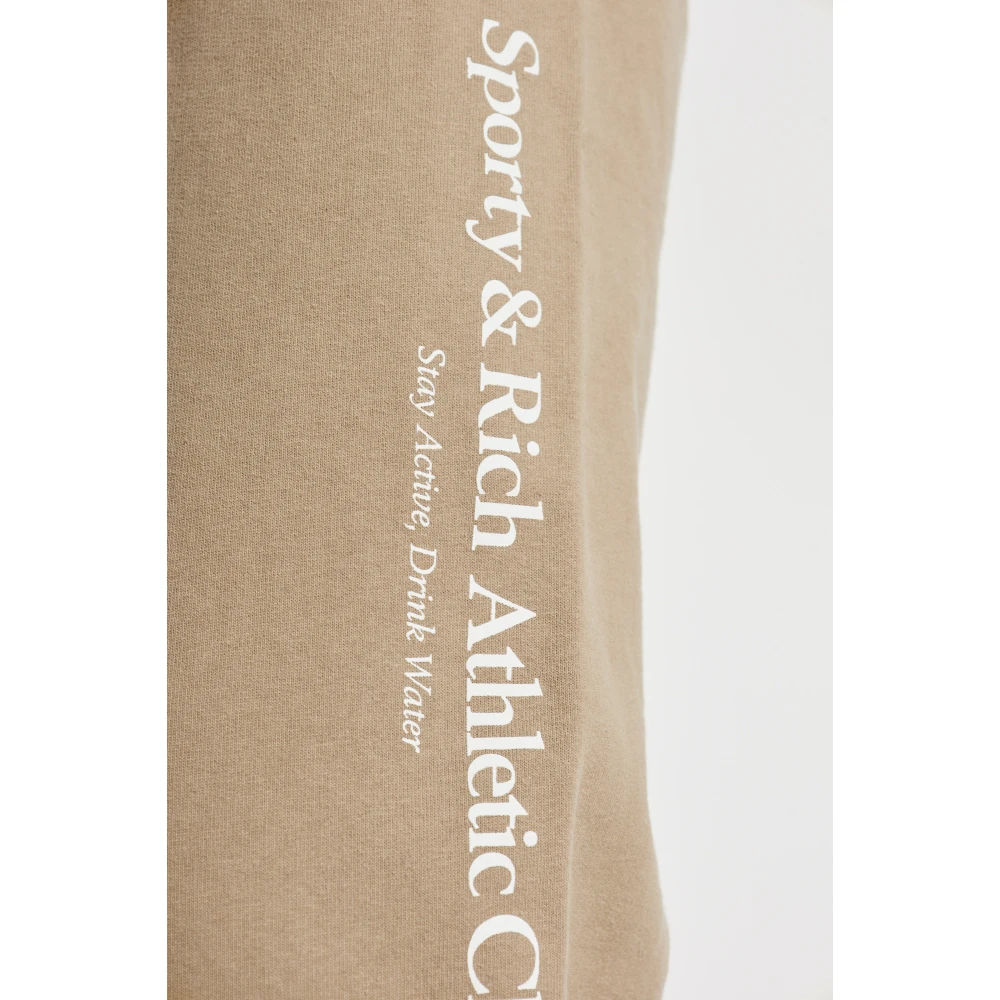 Sporty & Rich Sweatpants uit de Wall Street collectie Brown Unisex