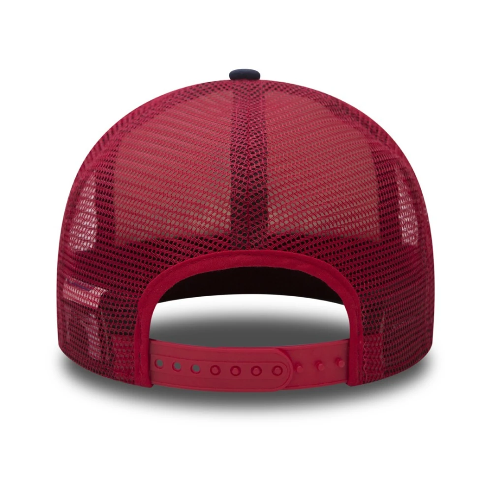 new era NFL Trucker Platte Klep Pet Rood Blauw Red Heren