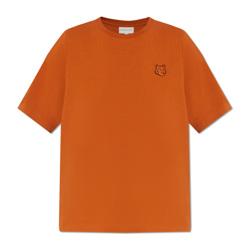 Maison Kitsuné Stijlvolle T-shirts en Polos Orange Dames