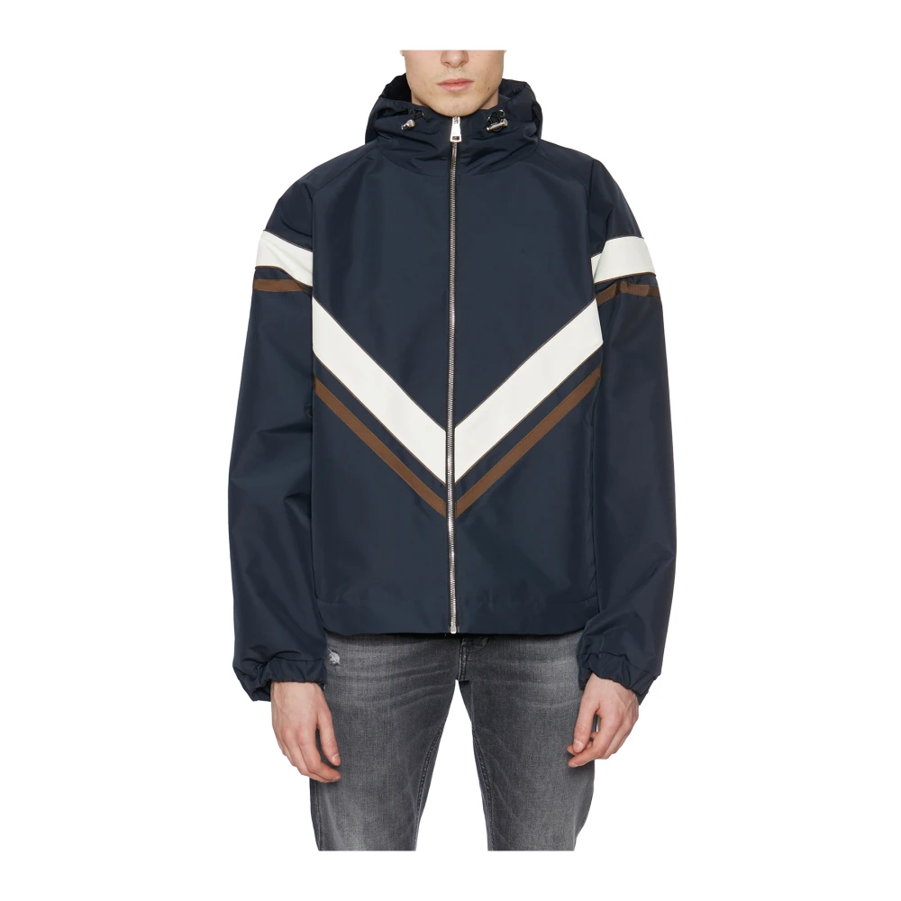 Khrisjoy Capuchon Windjack Blue Heren