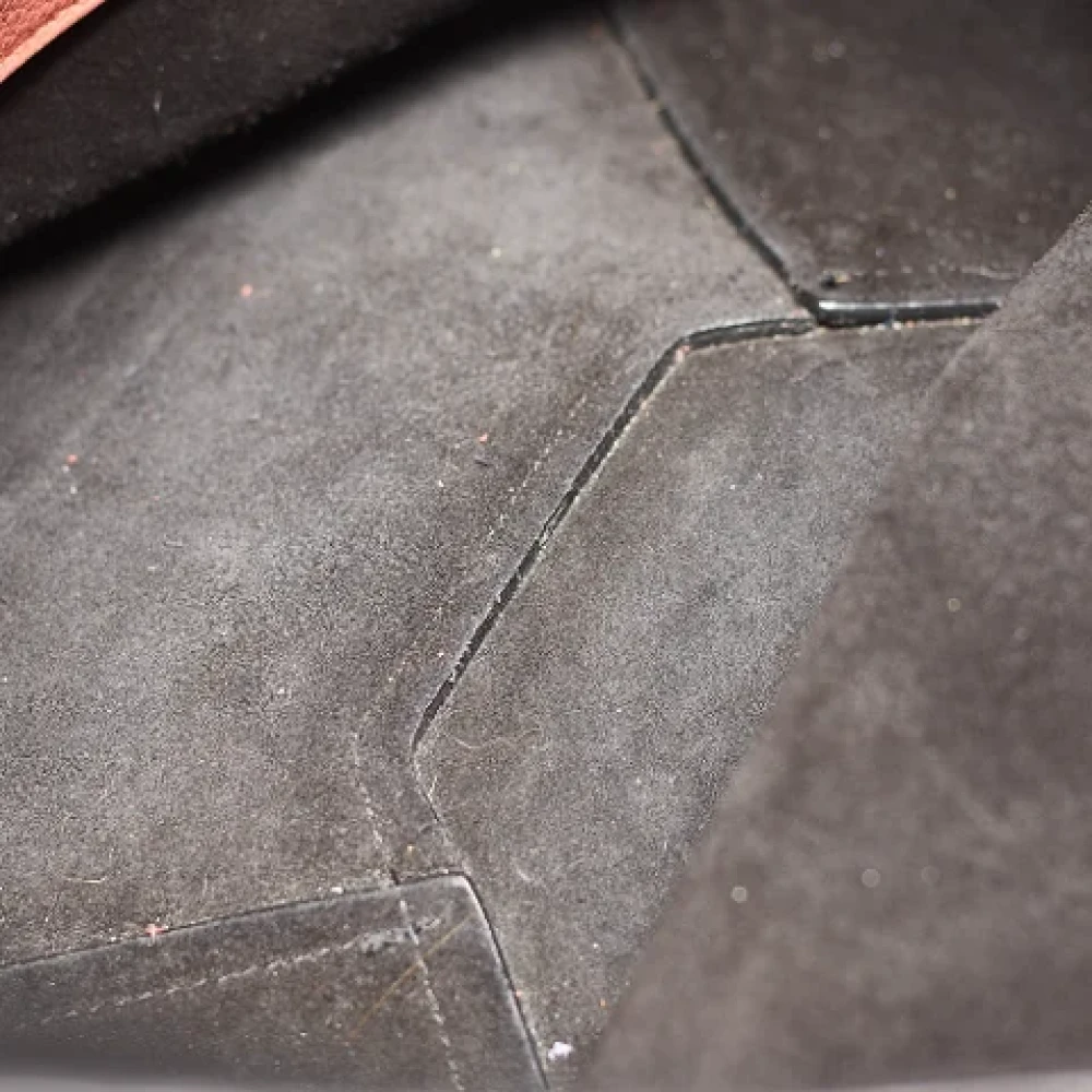 Celine Vintage Pre-owned Leather celine-bags Orange Dames