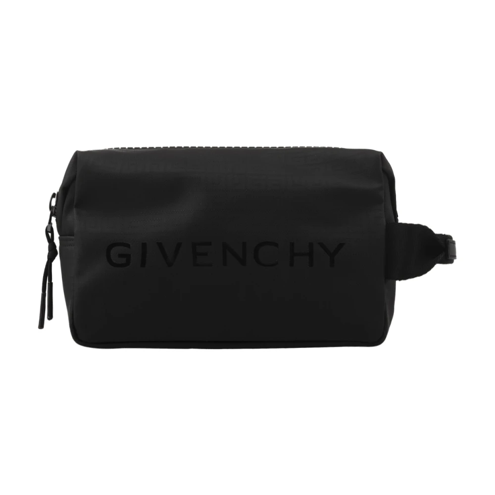 Givenchy Zwarte G-Zip Beauty Case Black Heren