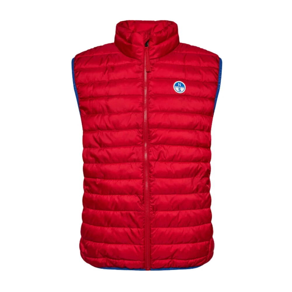 North Sails Red Waistcoats, Male, 3XL, Windproof Crozet Vest Outdoor Tech