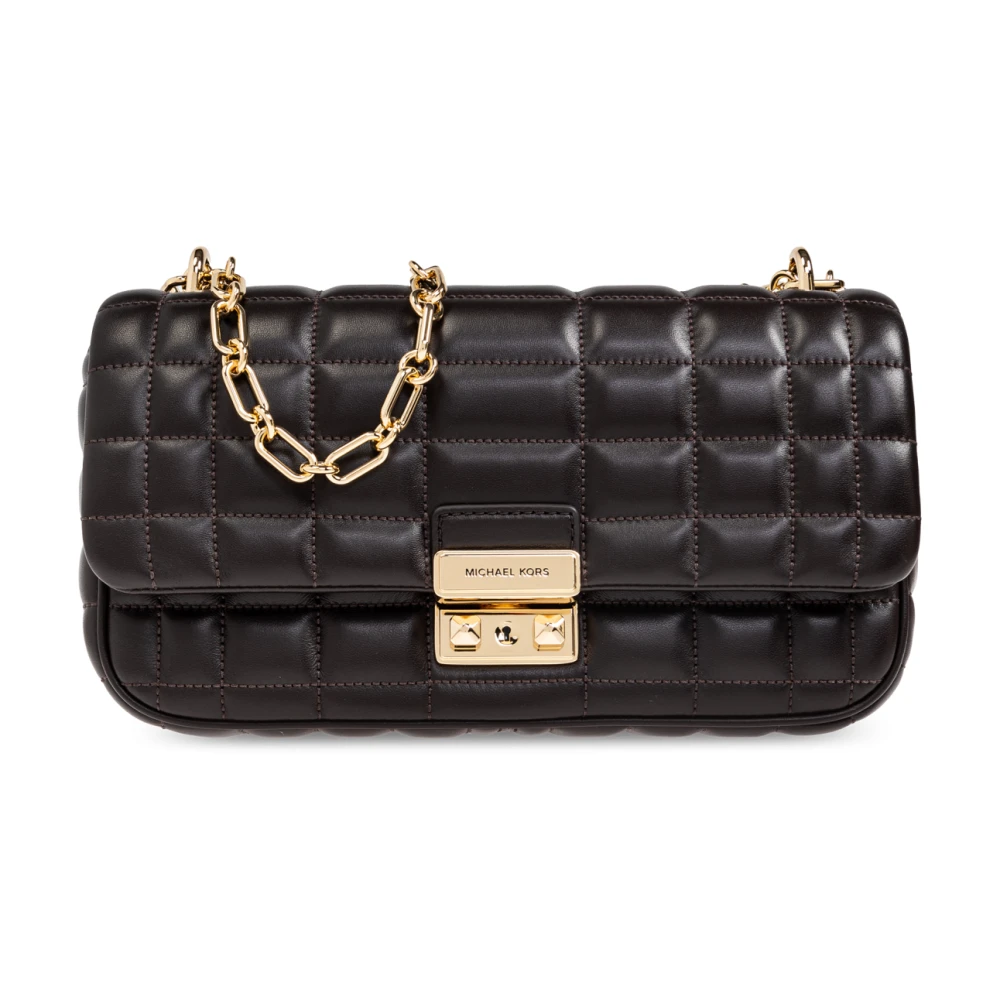 Michael Kors Schoudertas Tribeca Brown Dames