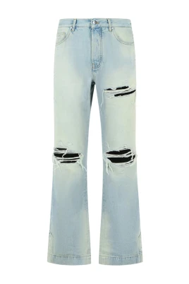 Amiri Straight Jeans Blå W32