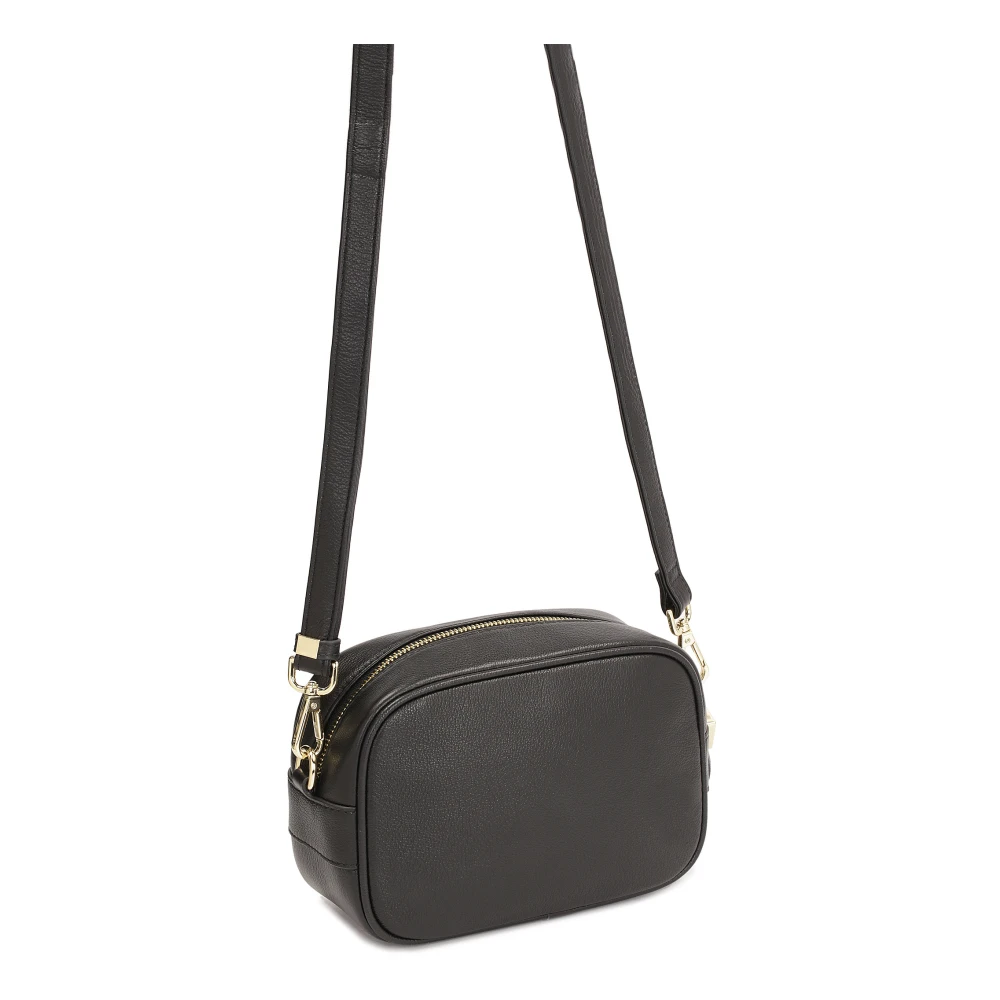Kazar Zwarte handtas met quilten aan de voorkant Black Dames
