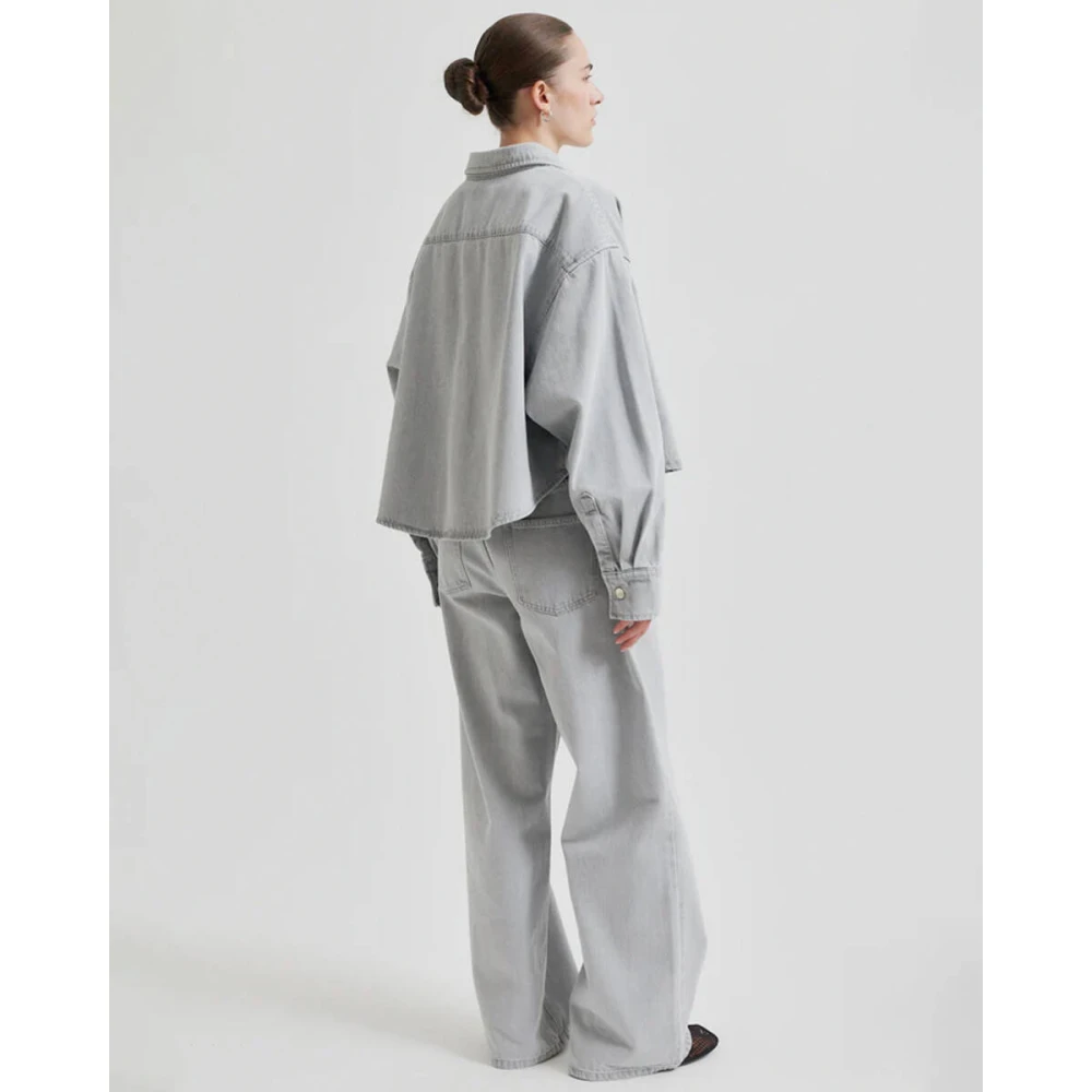 Second Female Denira Denim Jeans Second Dames Gray Dames