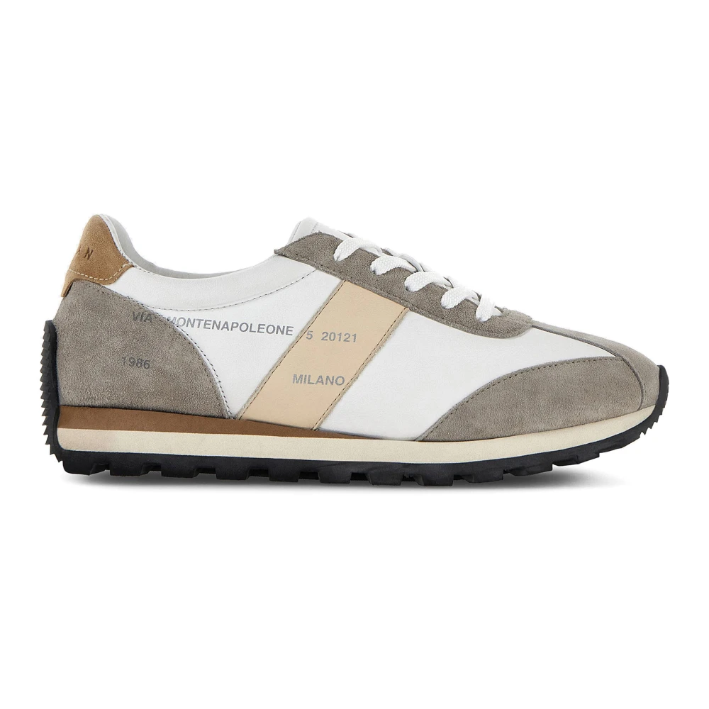 Hogan Women's White Vintage Style Trainers - Sneakers - 3 Uk - Shoes