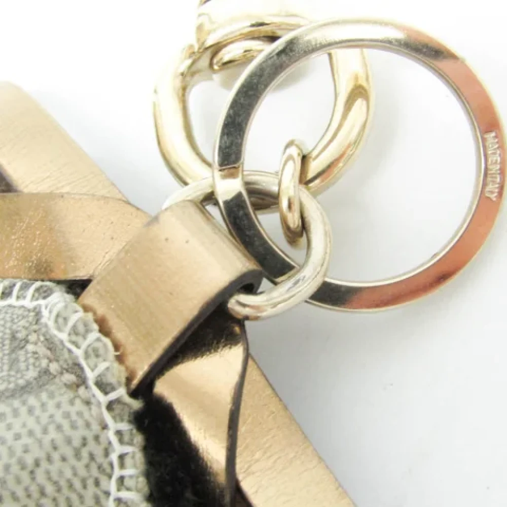Gucci Vintage Pre-owned Fabric key-holders Beige Dames