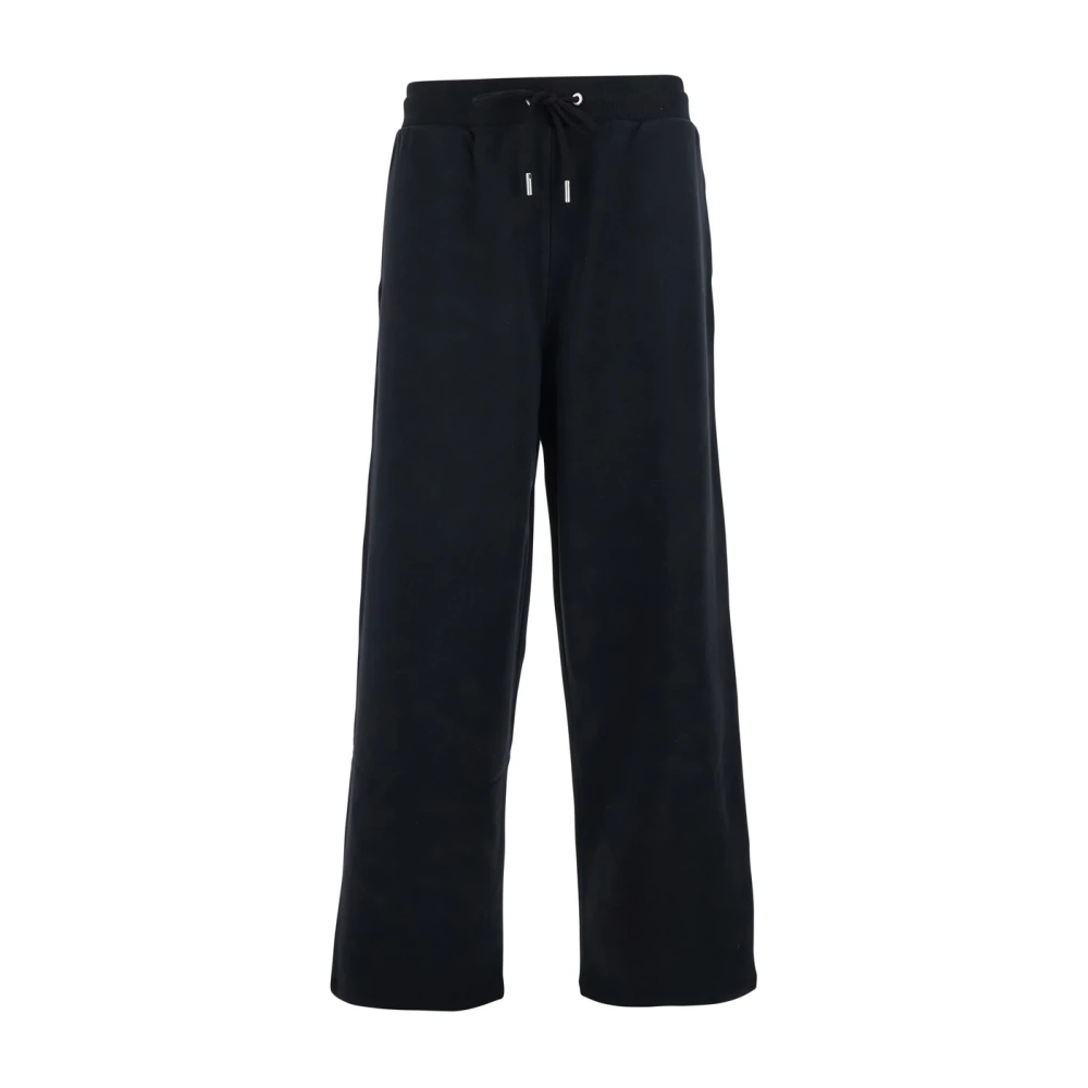 Ami Paris Men's Black Sweatpants, L, Adc Track Trousers