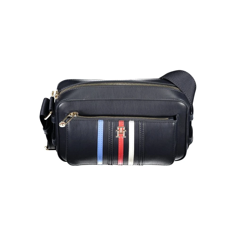 Tommy Hilfiger Blauwe Verstelbare Schoudertas met Rits Blue Heren