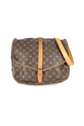 Pre-owned Monogram Canvas Crossbody Bag