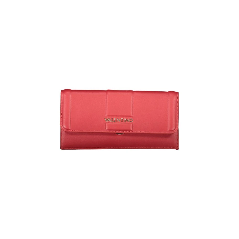 Valentino By Mario Valentino Women's Red Wallets & Cardholders, One Size, Quilted Handbag Statement Piece
