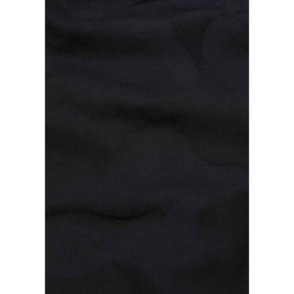 closed Camouflage Overshirt met Zak Black Heren