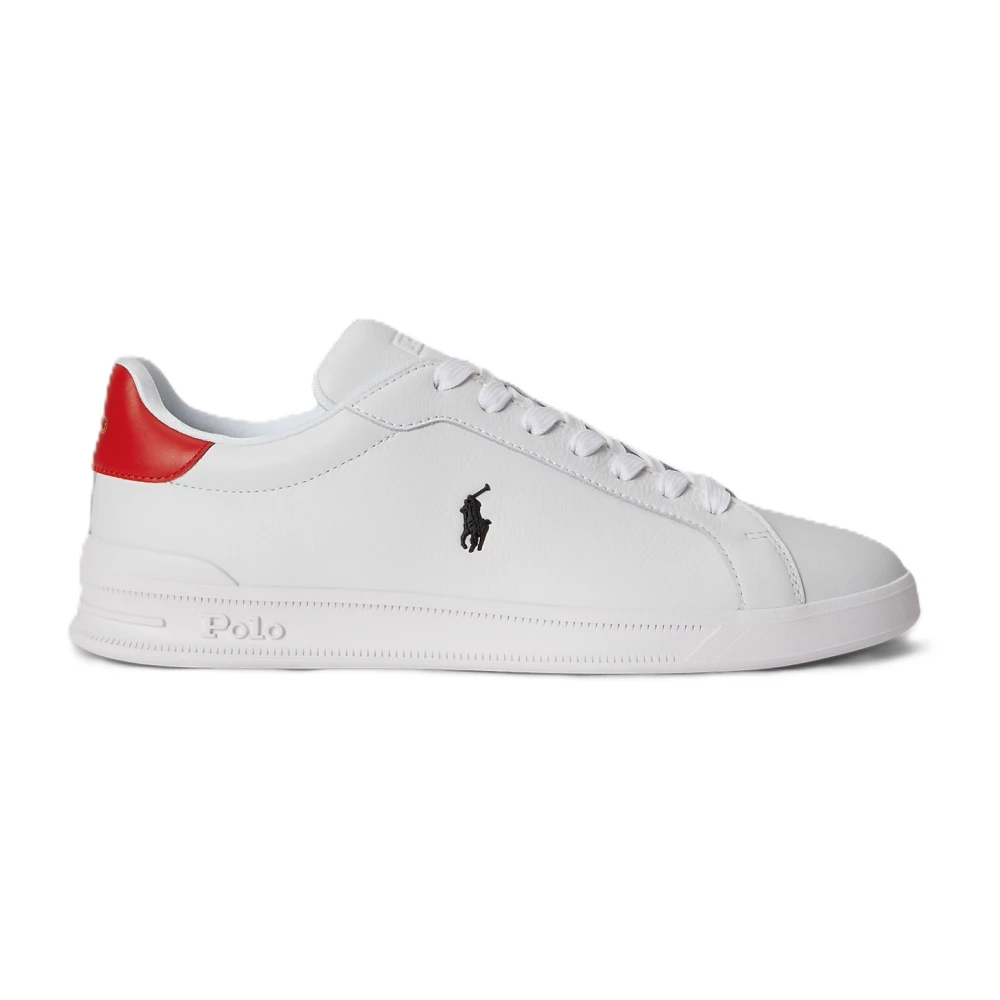 Polo Ralph Lauren Hrt Crt II Sneakers Heren Schoenen Wit