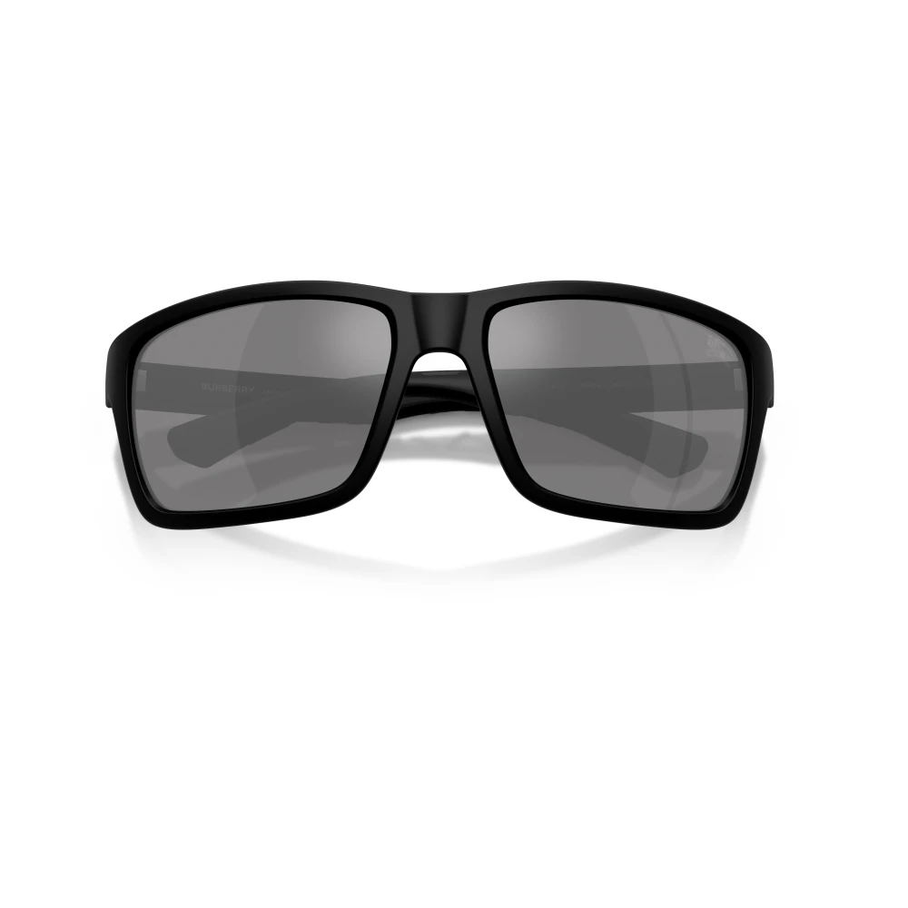 Burberry Men's 0Be4483 Oval Sunglasses - Black/Dark Grey - Image 2