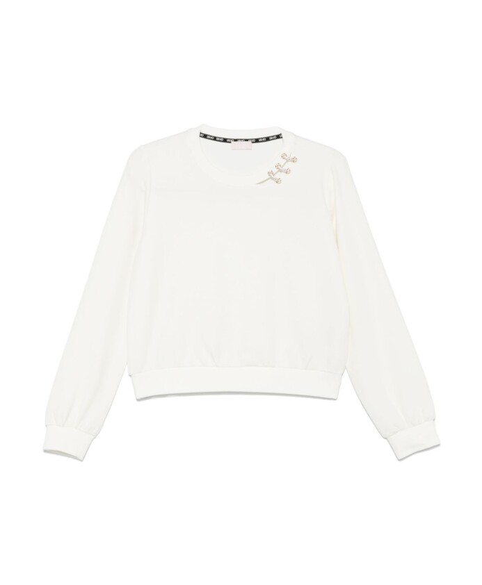 pull-col-rond-blanc-bordure-cotelee