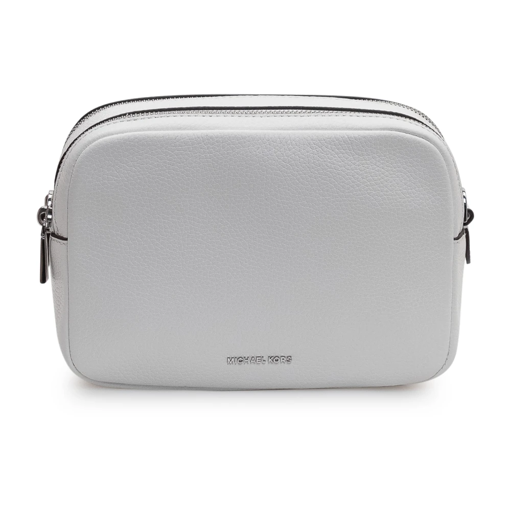 Michael Kors Women's White Bryant Camera Crossbody Bag
