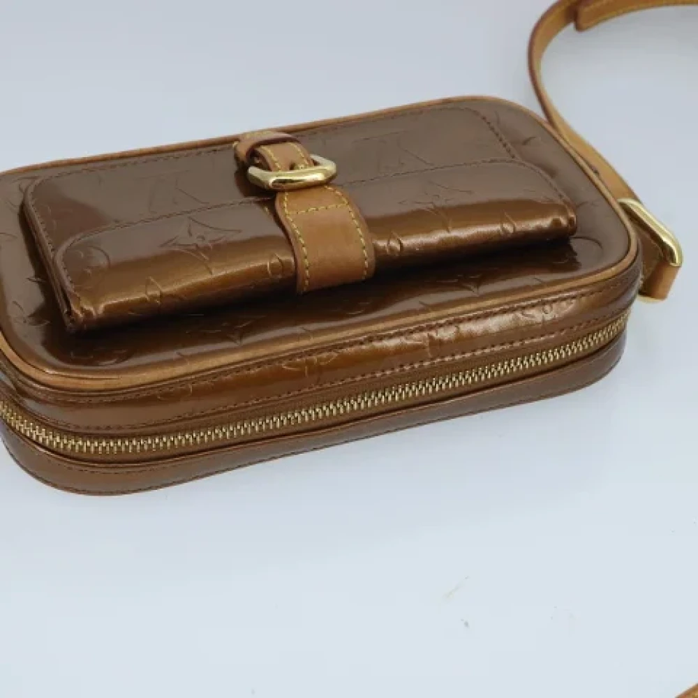 Louis Vuitton Vintage Pre-owned Leather shoulder-bags Brown Dames