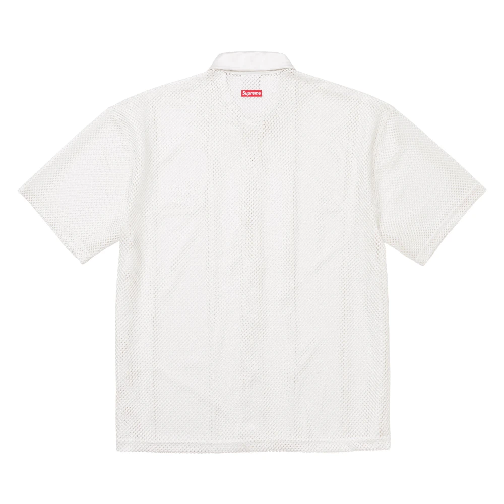 Supreme Witte Shirt Samenwerking Nike White Heren
