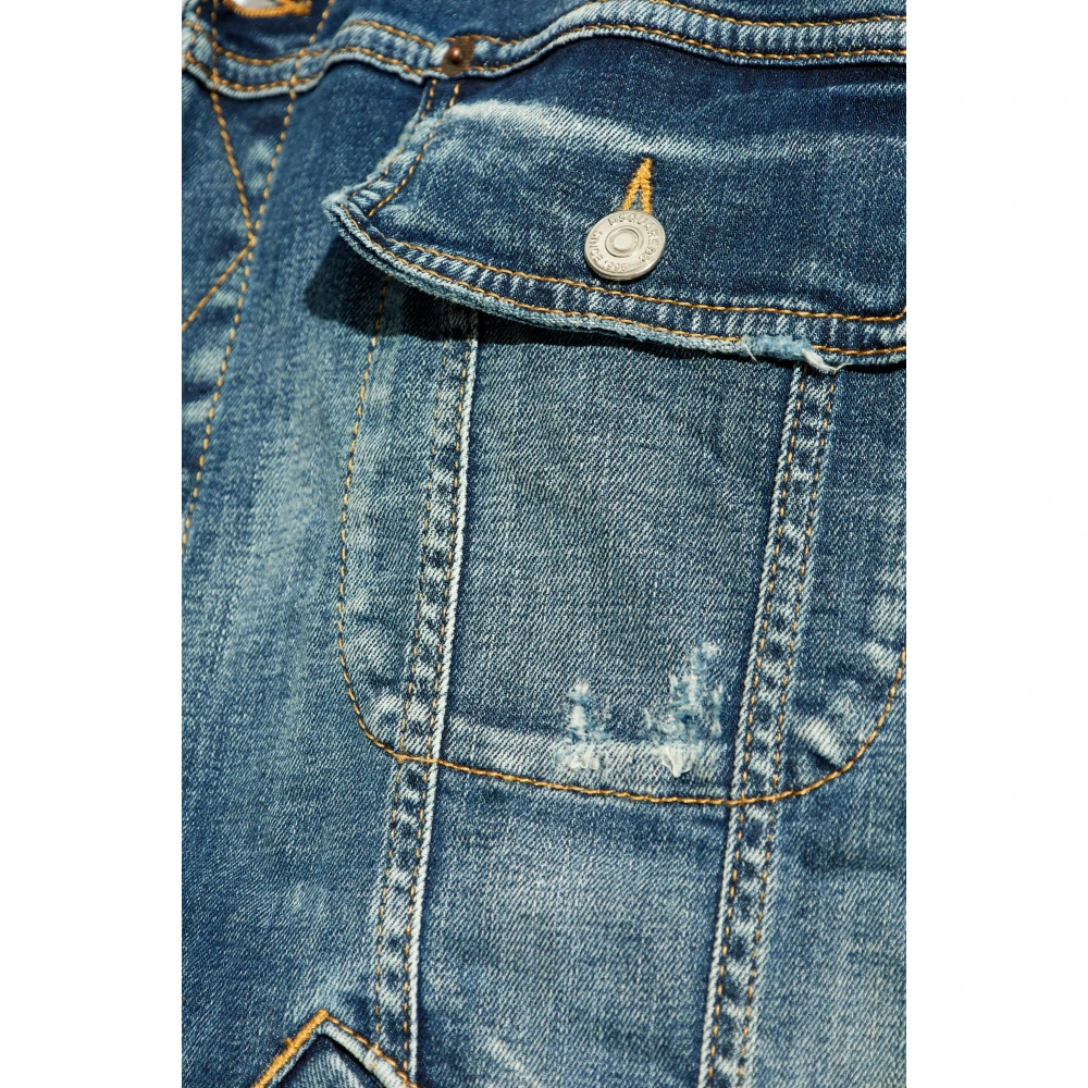 Dsquared2 Denim jas Blue Heren