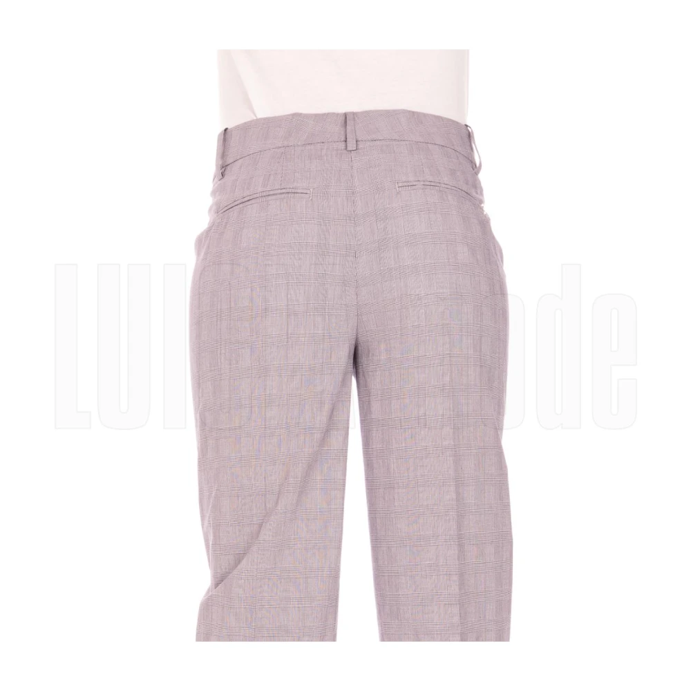 Dondup Stijlvolle Ivy Broek Purple Dames