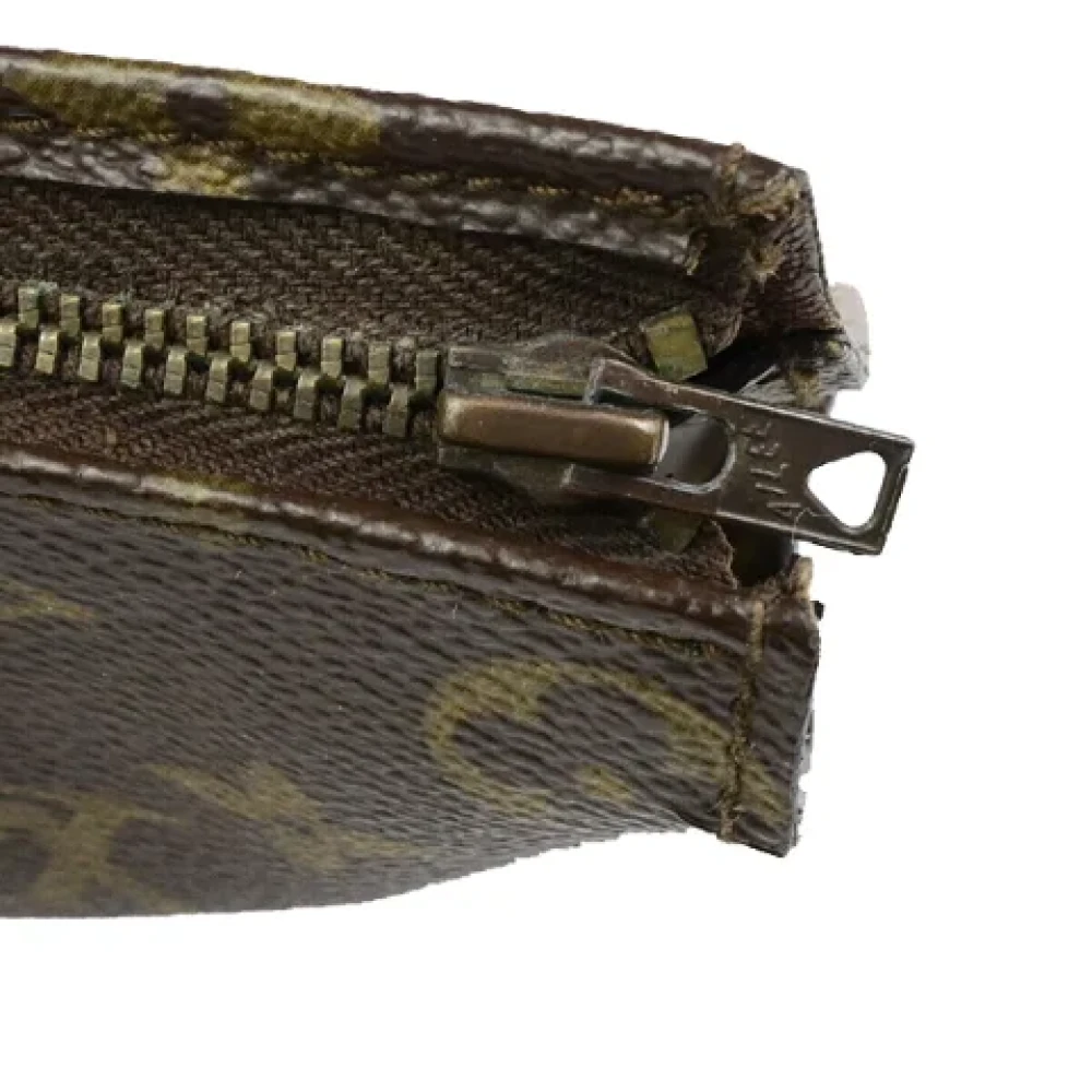 Louis Vuitton Vintage Pre-owned Fabric clutches Brown Dames