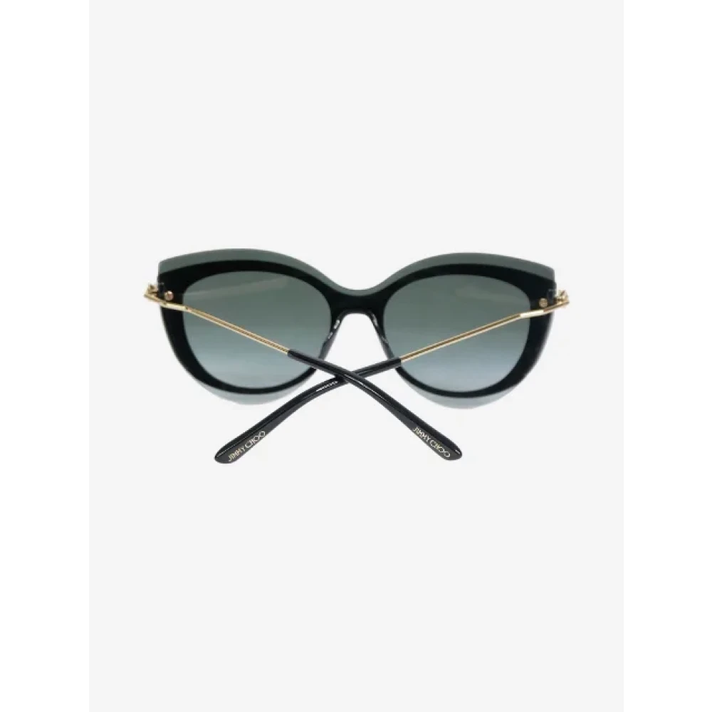 Jimmy Choo Pre-owned Fabric sunglasses Black Dames