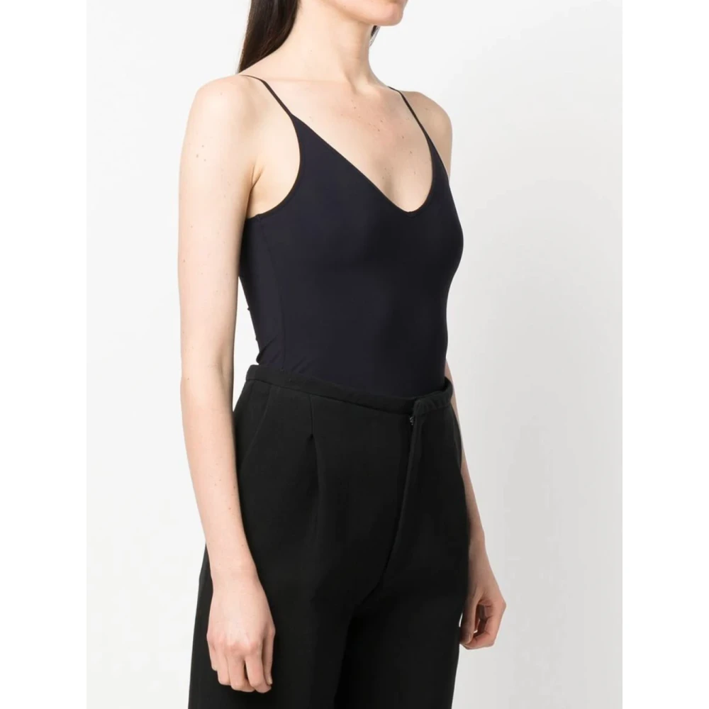 Jil Sander Blauwe Ink Bodytop Blue Dames