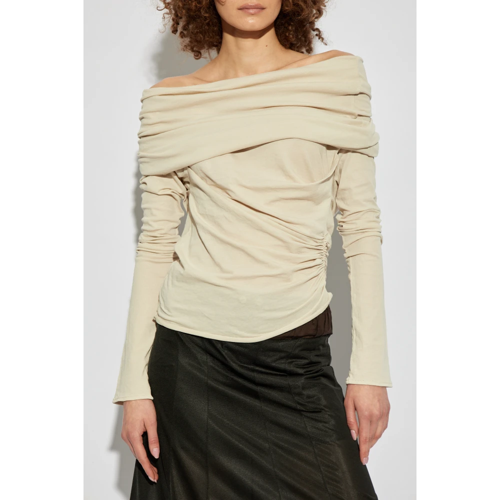 Entire Studios Top Bound Beige Dames