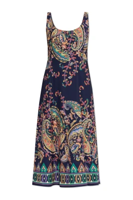 Sleeveless Patterned Dress
