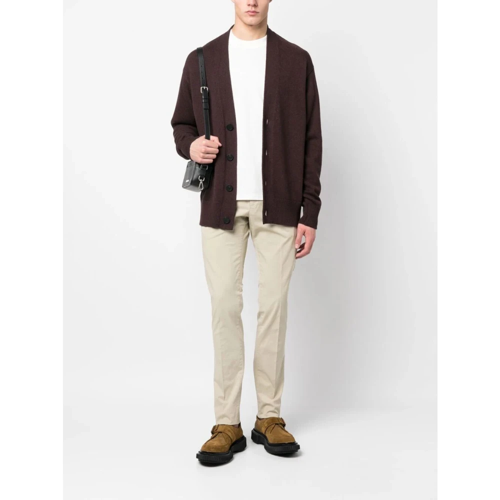 PT Torino Beige Casual Broek Beige Heren