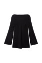 robe-noire-a-line-a-manches-cloche
