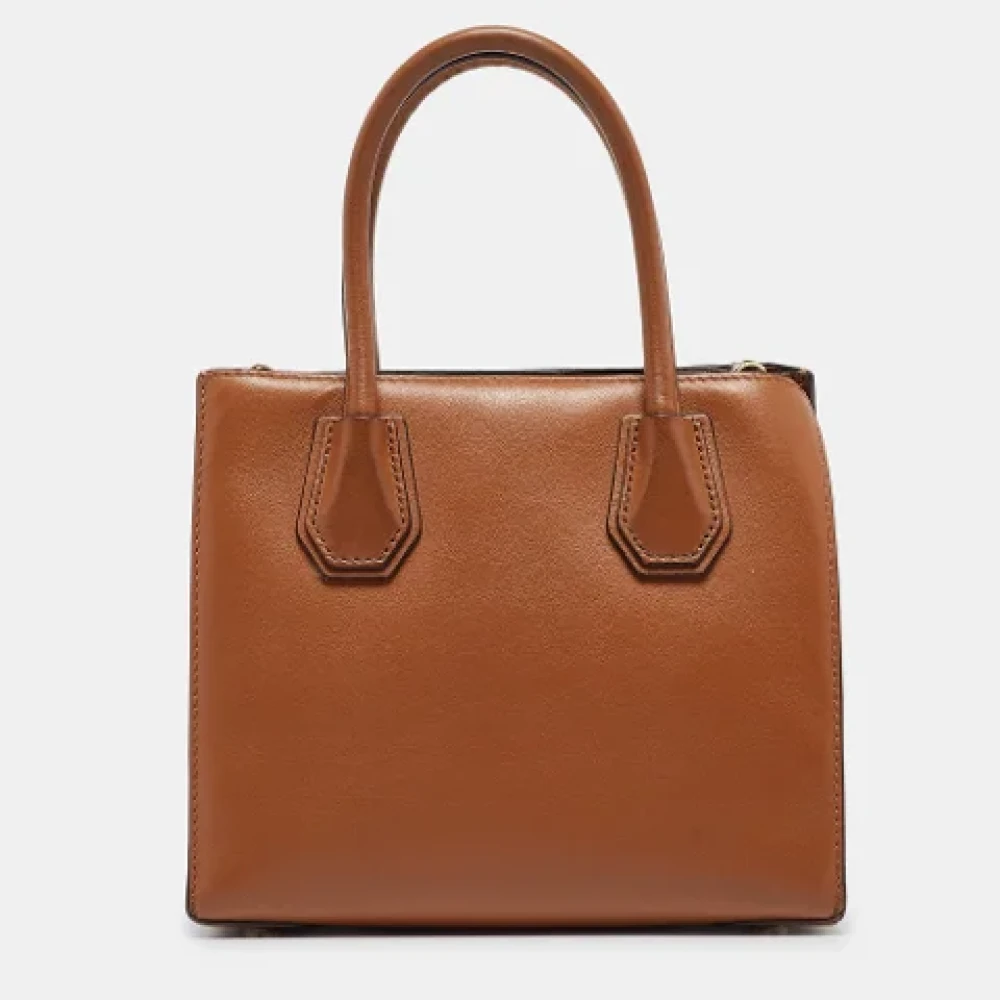 Michael Kors Pre-owned Leather totes Brown Dames
