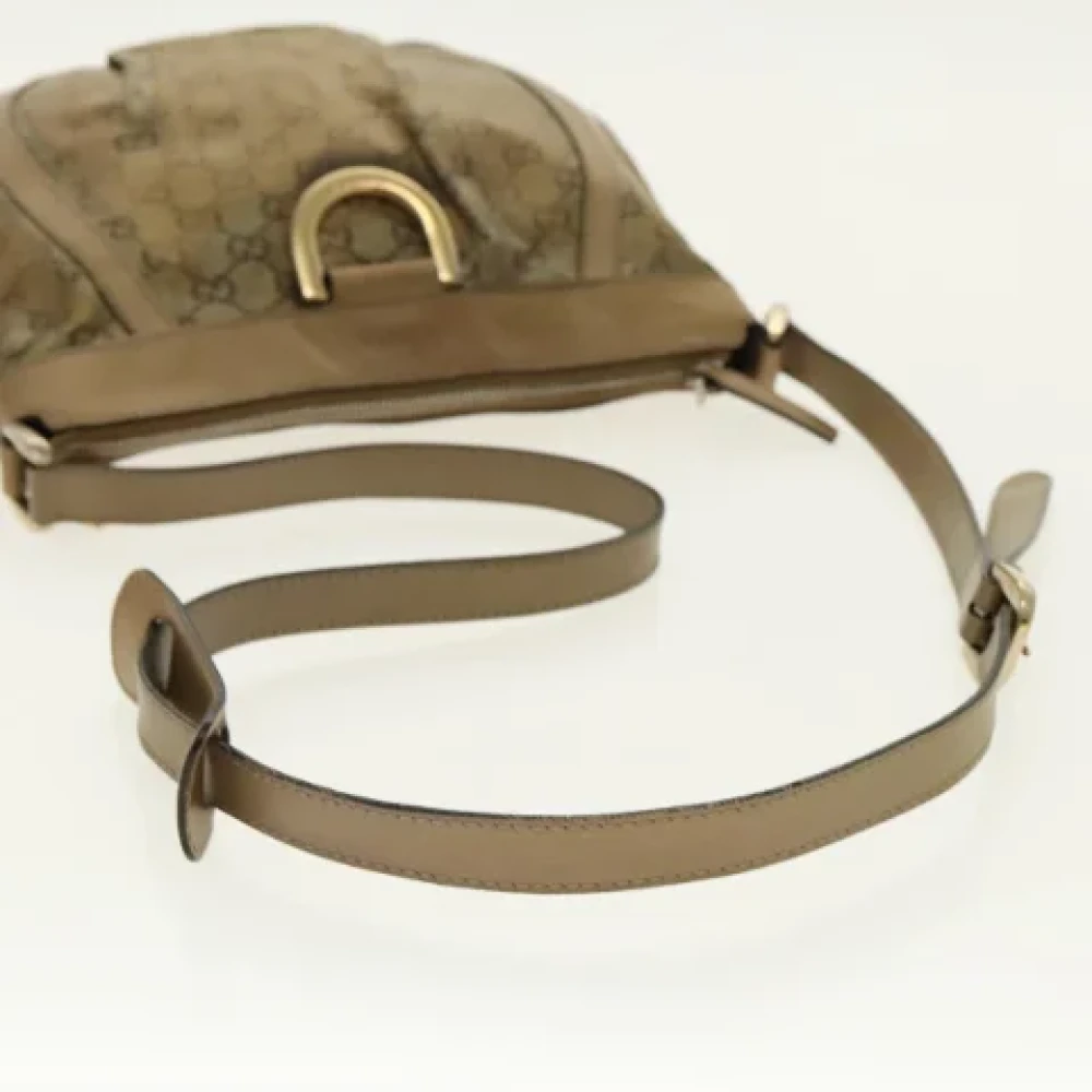 Gucci Vintage Pre-owned Canvas gucci-bags Yellow Dames