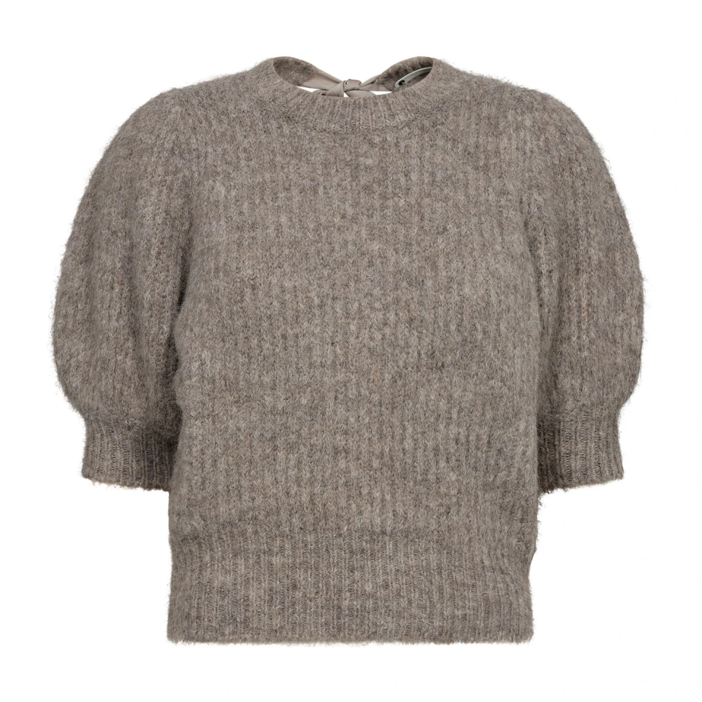 Co'Couture Strik met Strikboog Walnoot Brown Dames