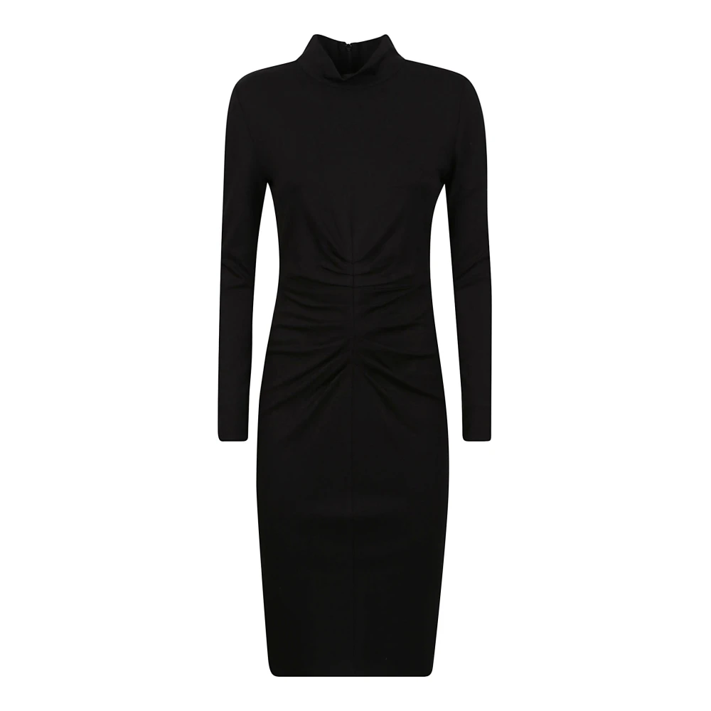 Diane Von Furstenberg Zwarte Jurken met Spandex Samenstelling Black Dames