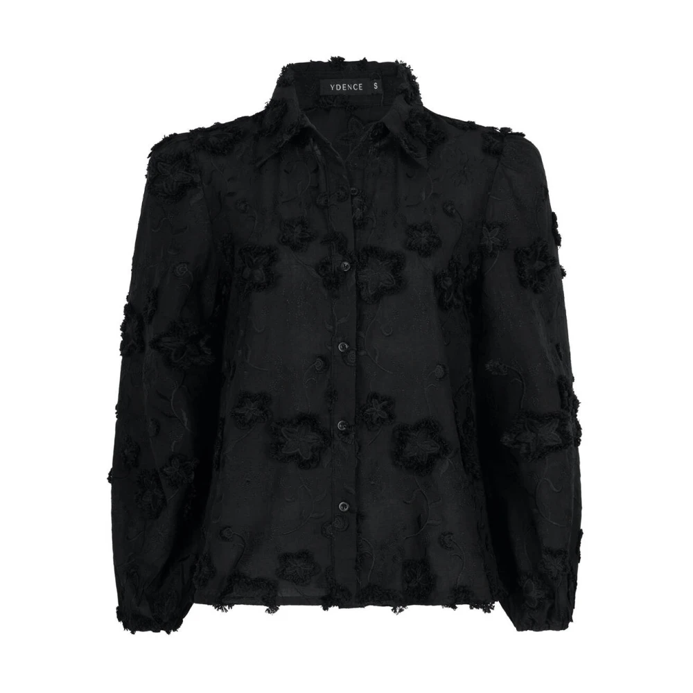 Ydence Lange Mouw Blouse Payton Black Dames