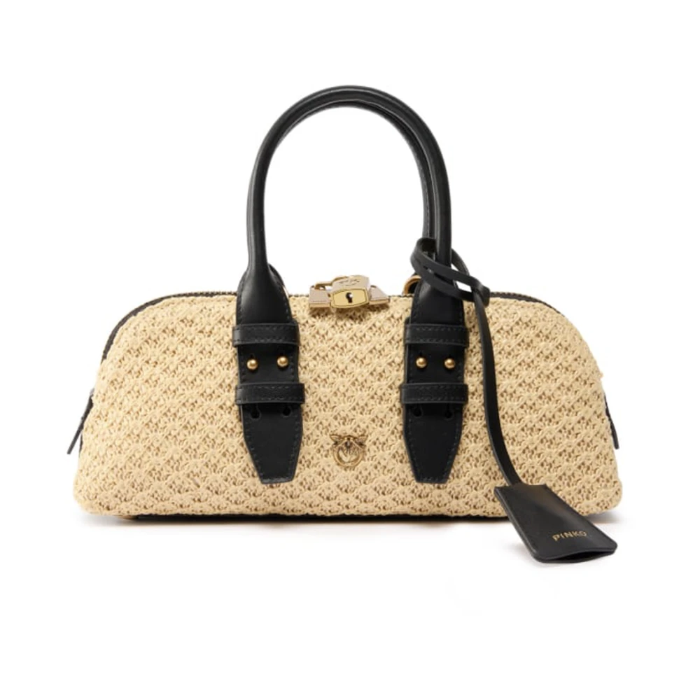 Pinko Women's Beige Handbags, One Size, Escape Bag Horizontal