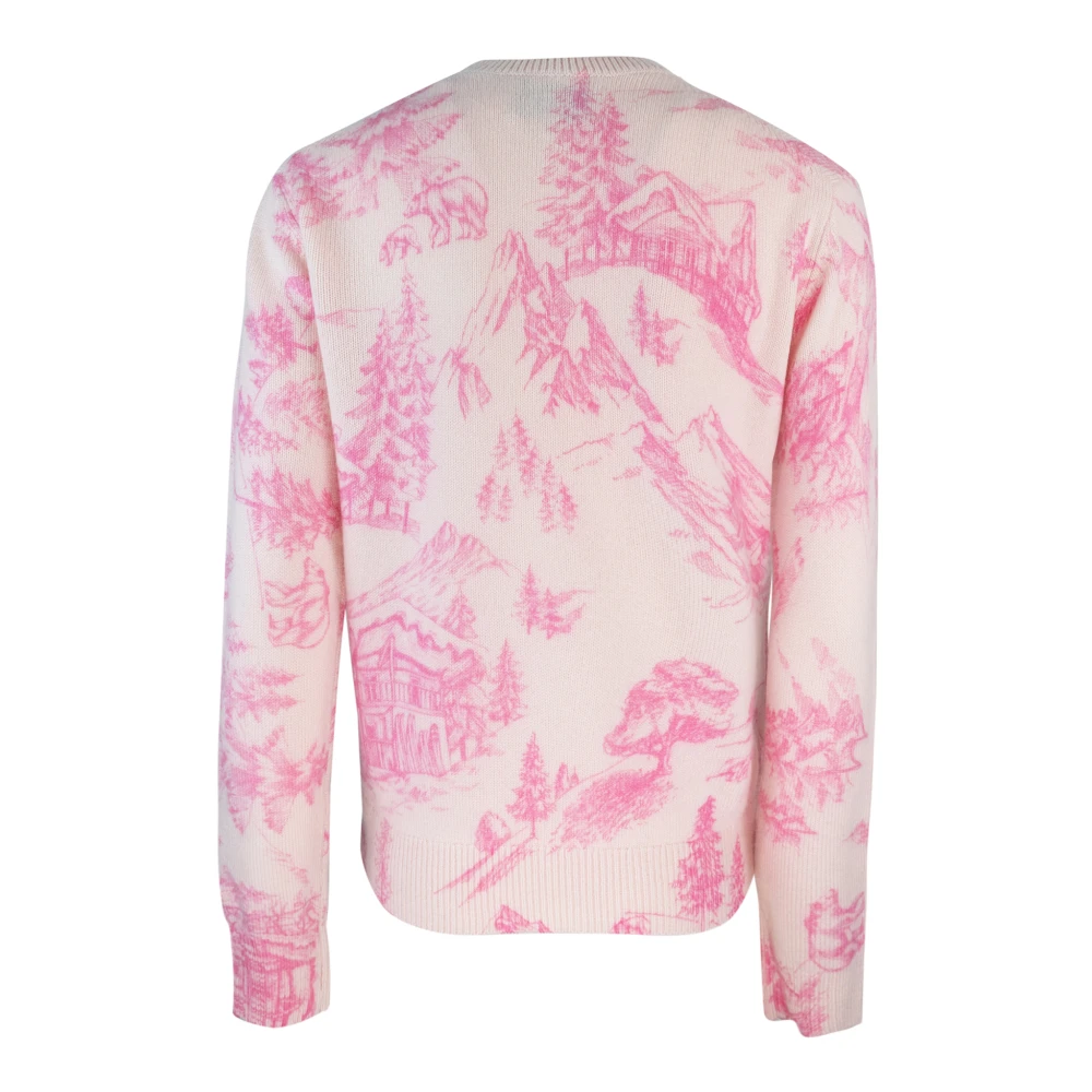 MC2 Saint Barth Roze Sweater New Queen Pink Dames