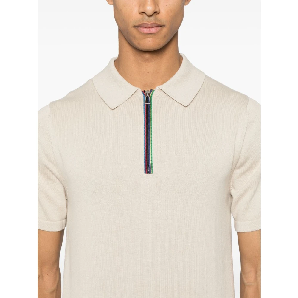 PS By Paul Smith Wit T-shirt en Polo Beige Heren