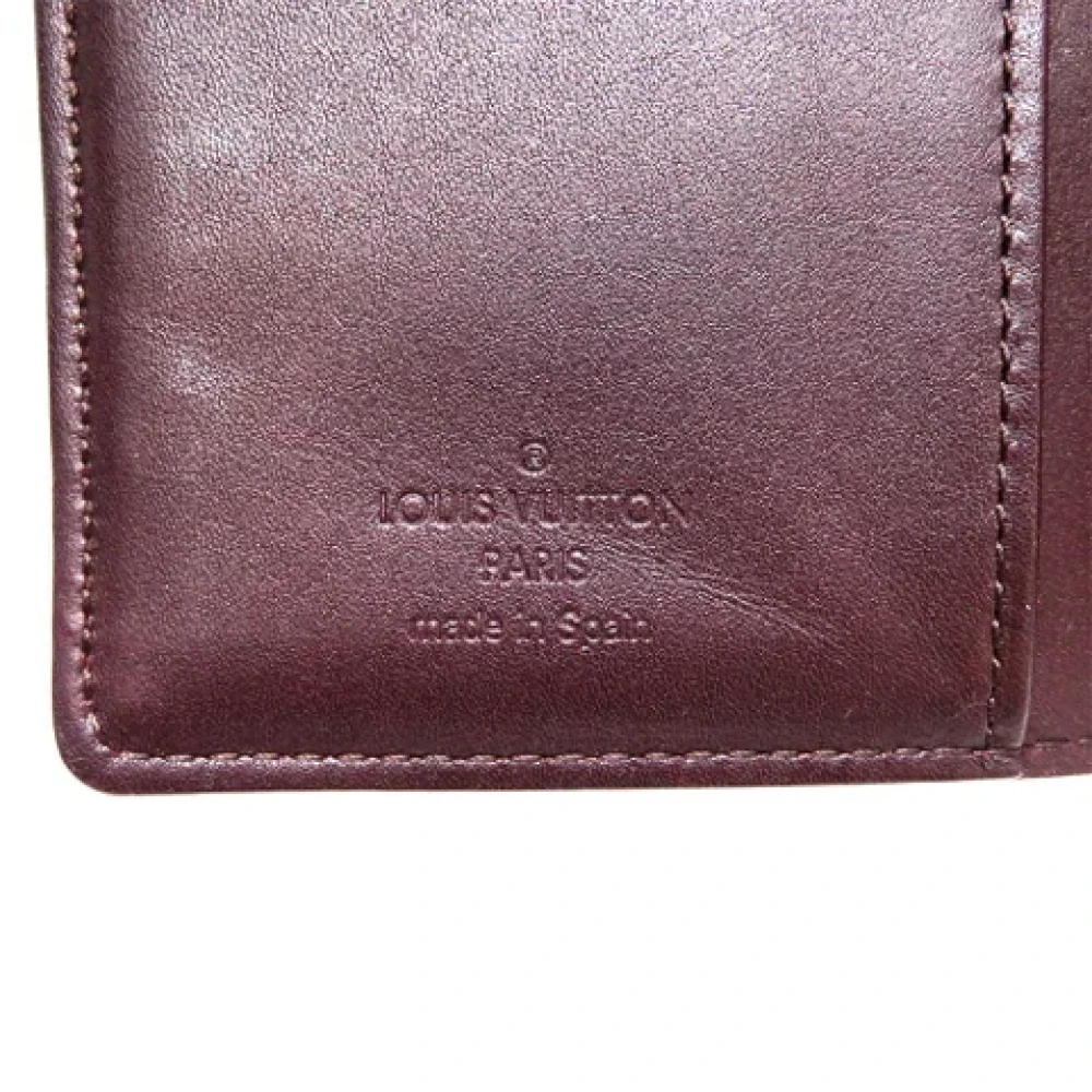 Louis Vuitton Vintage Pre-owned Leather home-office Black Dames