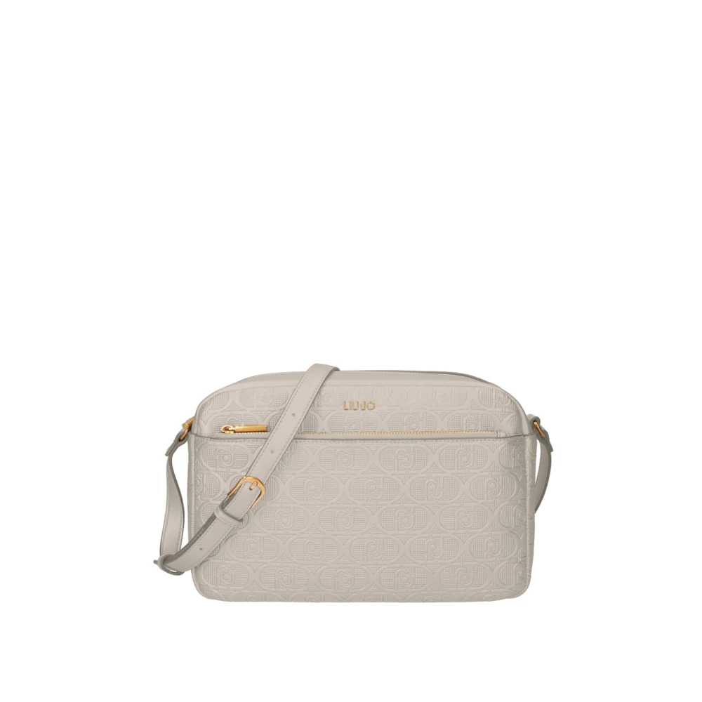Liu Jo Champagne Schoudertas voor Vrouwen Beige Dames