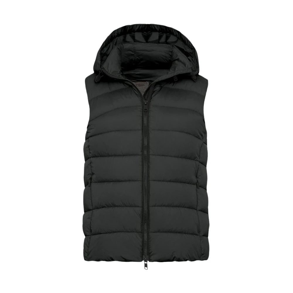 Ecoalf Vest voor Mannen Black Dames
