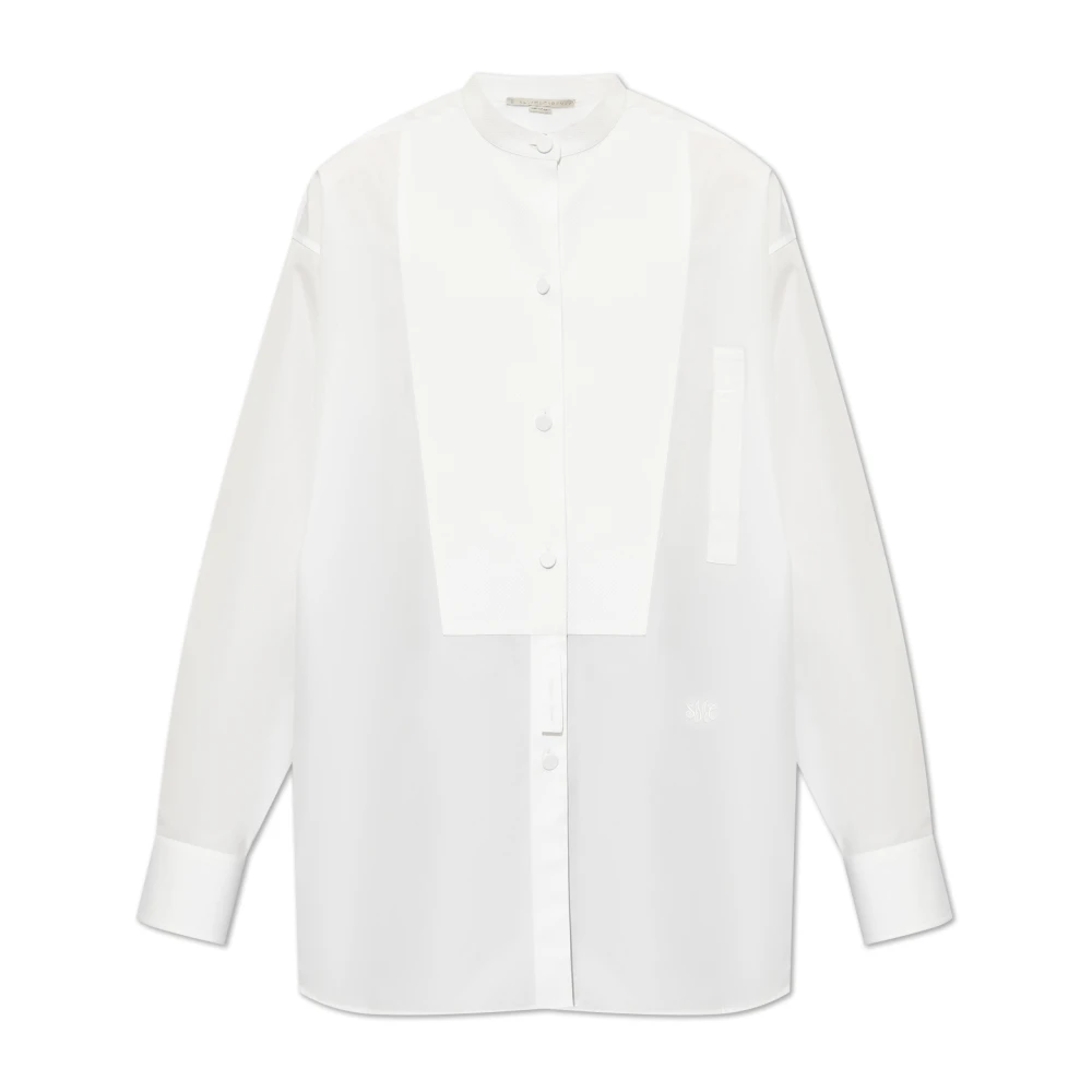 Stella McCartney Oversize skjorta White, Dam