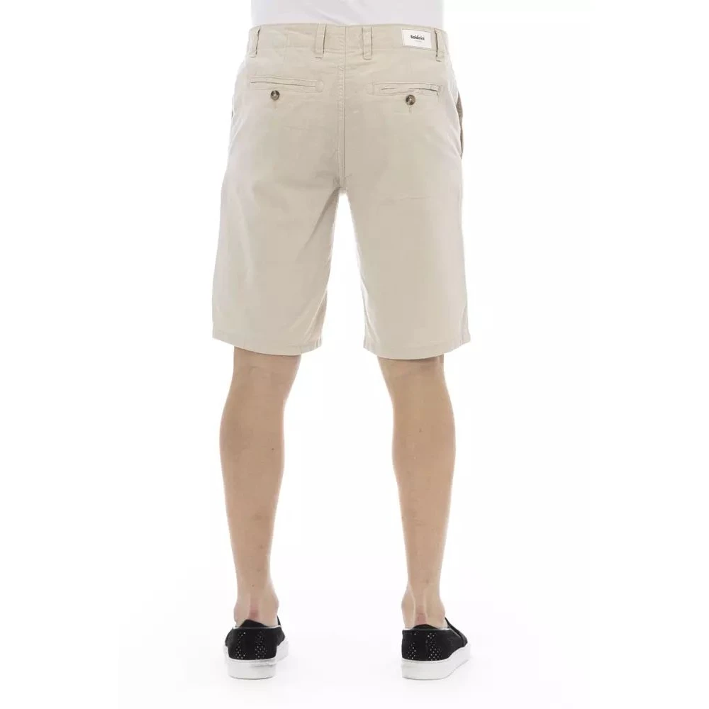 Baldinini Beige Bermuda Shorts van katoen Beige Heren