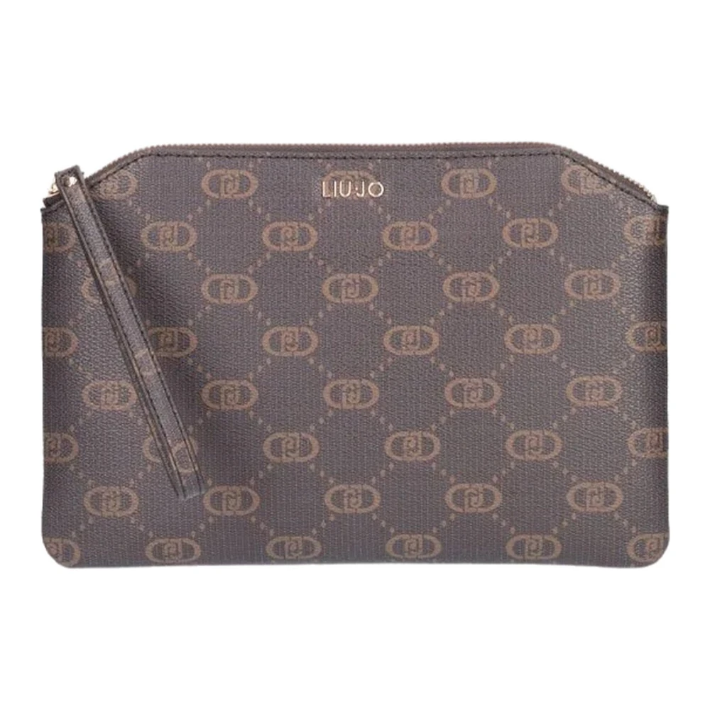 Liu Jo Stijlvolle Pochette en Clutch Tas Brown Dames