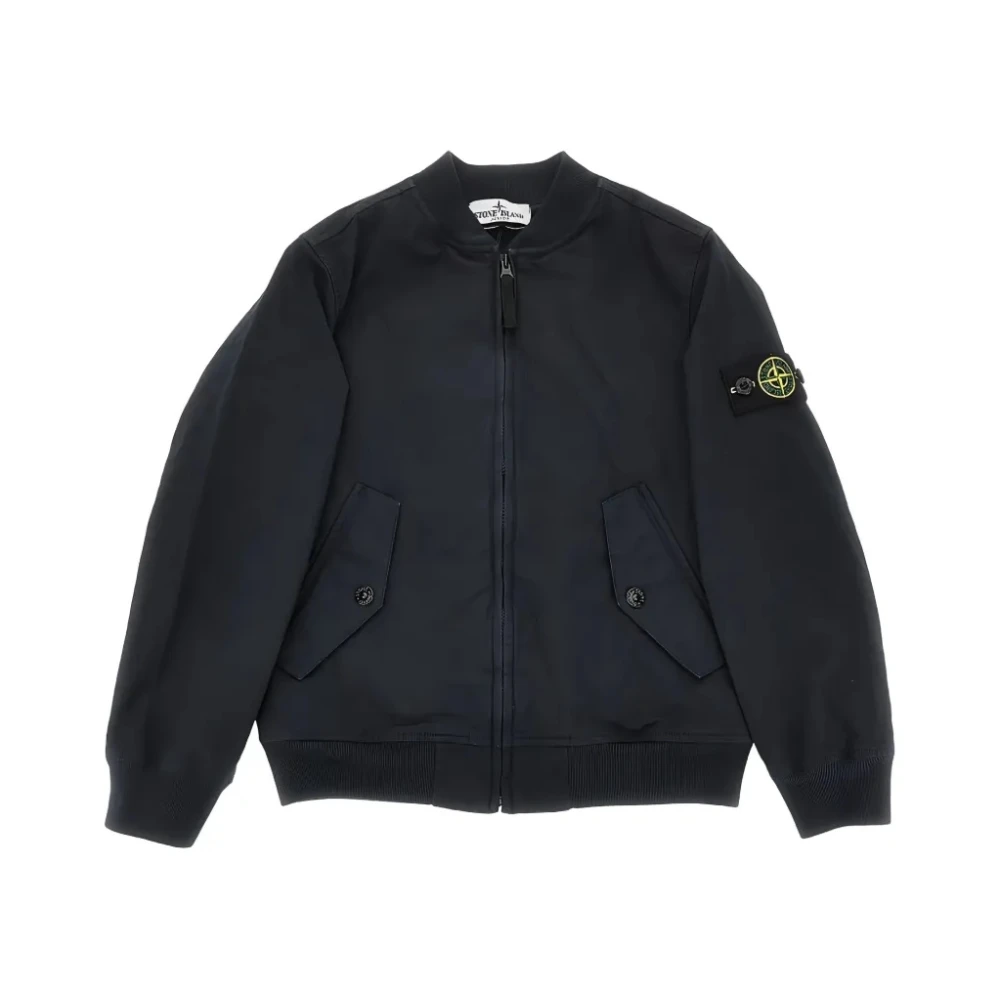 Stone Island Black Light Jackets, Male, 8 Y, Giubbotto