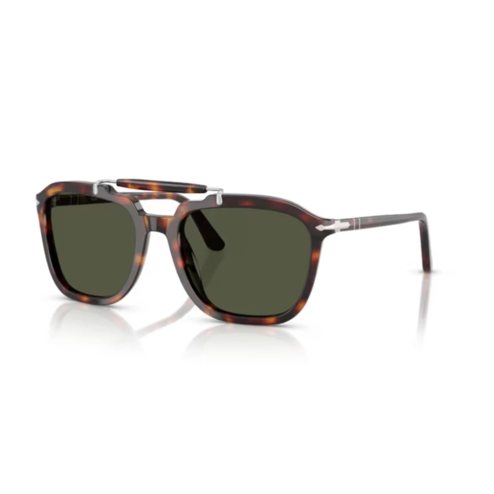 Persol Unisex Brown Sunglasses, One Size, Timeless Sunglasses Collection